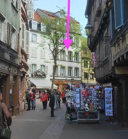 Lägenhet Hello Colmar, Duplex Cathedrale, Historic Center *